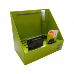 Borddisplay i pap isolated